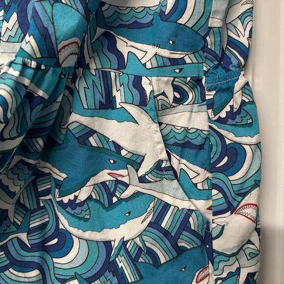 Retrolicious Shark Print Dress - Picture 3 of 5